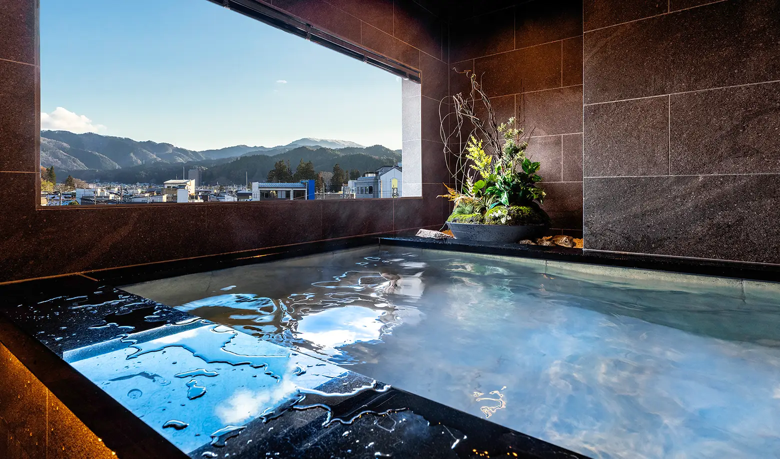 半露天風呂画像 イメージ