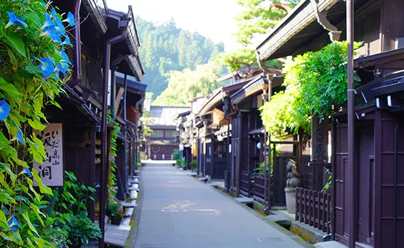 The old townscape